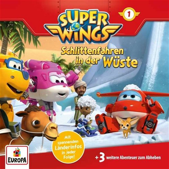 Super Wings · 001/schlittenfahren in Der Wüste (CD) (2017)