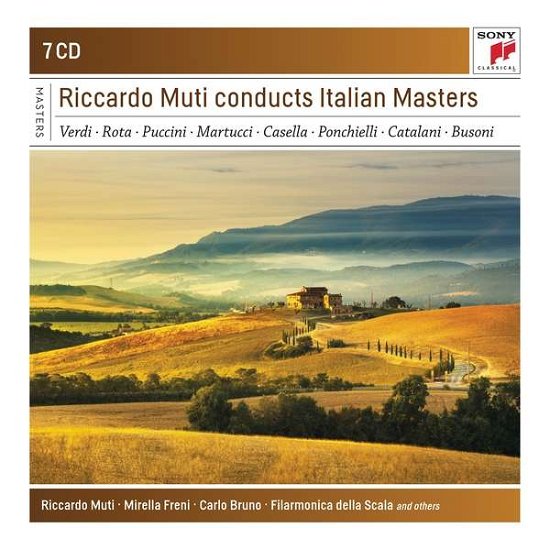 Cover for Riccardo Muti · Riccardo Muti Conducts Italian Masters (CD) (2017)