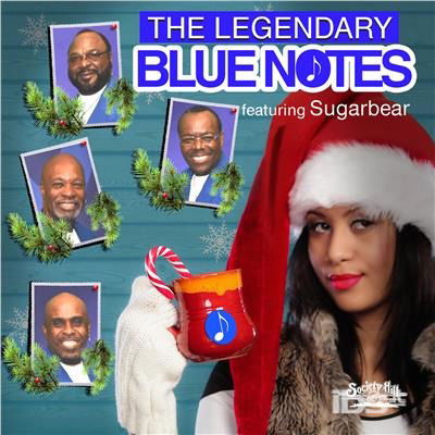 Cover for Legendary Bluenotes Featuring Sugarbear · This Christmas-Legendary Bluenotes Featuring Sugar (CD) (2017)