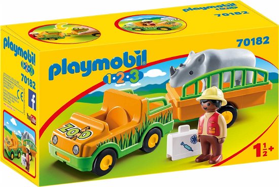 Cover for Playmobil · Playmobil 123 70182 Dierenverzorger Met (Leketøy) (2020)