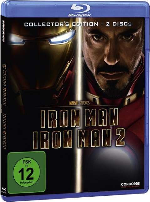 Cover for Robert Downey Jr. / Gwyneth Paltrow · Iron Man / Iron Man 2-collectors Edit (Blu-ray) (2011)