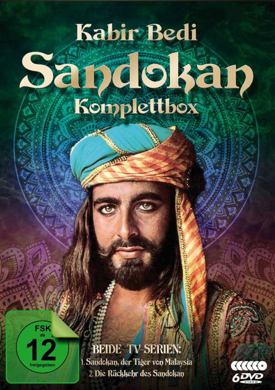 Cover for Kabir Bedi · Sandokan-komplettbox (Der Ti (DVD) (2018)