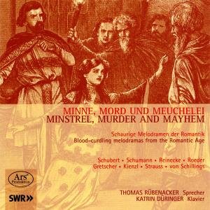 Cover for Schubert / Schumann / Rubenacker / Duringer · Minnemord Meuchelei (CD) (2010)
