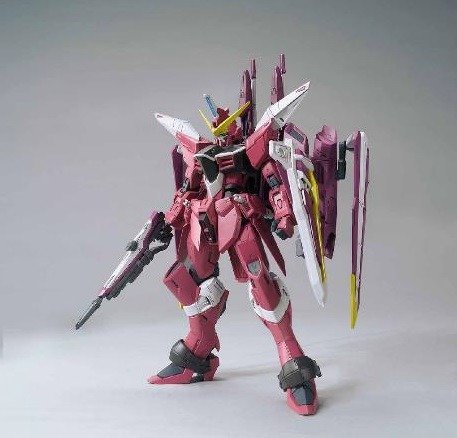 GUNDAM - MG Justice Gundam 1/100 - Model Kit - P.Derive - Merchandise -  - 4549660163824 - 15. juni 2017
