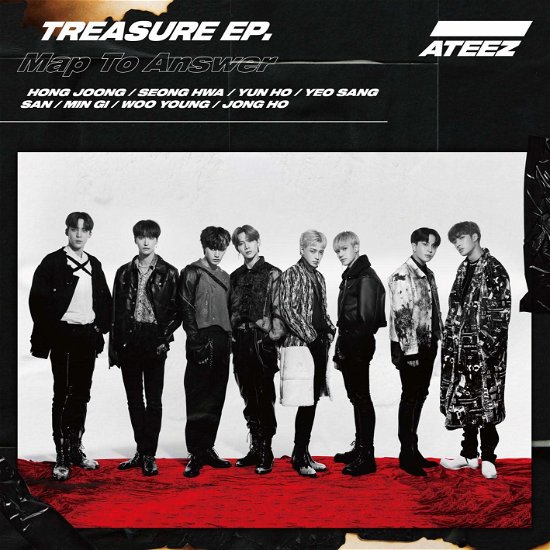 Cover for Ateez · Treasure Ep. Map To Answer (CD) [Limited edition] (2020)