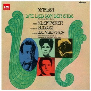 Mahler: Das Lied Von Der Erde - Otto Klemperer - Musik - TOSHIBA - 4988006887824 - 7. december 2011