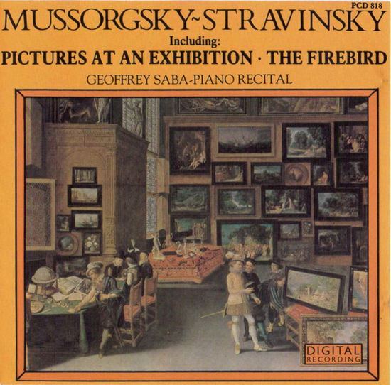 Cover for Saba Geoffrey · Pictures at an Exhibition / the Firebird / Three Movements from ''petrushka'' (CD) (1998)