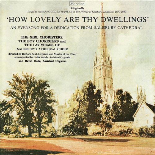 Cover for Salisbury Cathedral Choir · How Lovely Are Thy D Meridian Klassisk (CD) (2000)