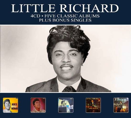 Cover for Little Richard · Five Classic Albums Plus Bonus Singles (CD) [Digipak] (2018)