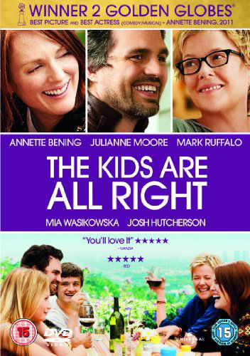 Cover for The Kids Are All Right (DVD) (2013)