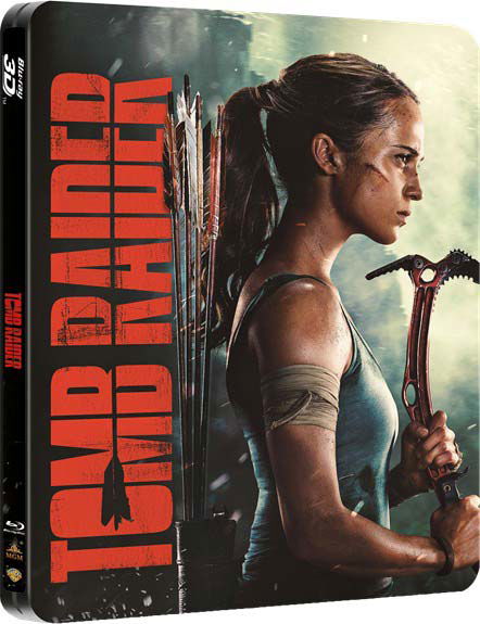 Lara Croft - Tomb Raider (2018) Limited Edition Steelbook 3D + 2D - Fox - Filmes - Warner Bros - 5051892215824 - 25 de outubro de 2021