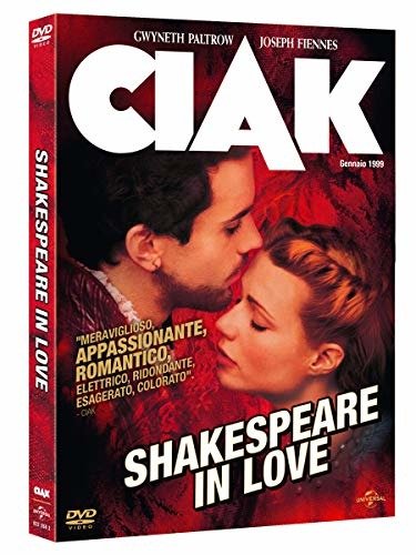 Shakespeare in Love (Ciak Collection) - Ben Affleck,simon Callow,jim Carter,martin Clunes,judi Dench,joseph Fiennes,gwyneth Paltrow,geoffrey Rush,anthony Sher,imelda Staunton,stephen Warbeck,tom Wilkinson,mark Williams - Films - UNIVERSAL PICTURES - 5053083226824 - 10 décembre 2020