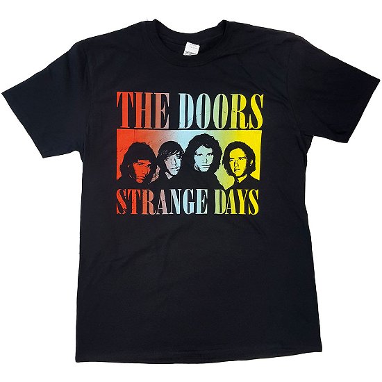 The Doors Unisex T-Shirt: Strange Days - The Doors - Koopwaar -  - 5056368638824 - 