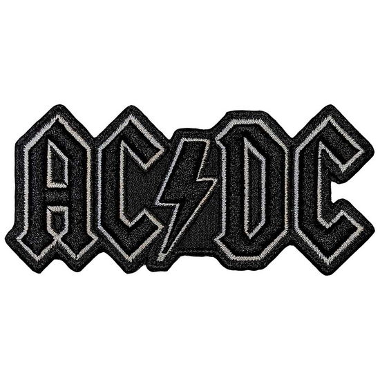 Cover for AC/DC · AC/DC Standard Patch: Black Logo (Patch) (2024)