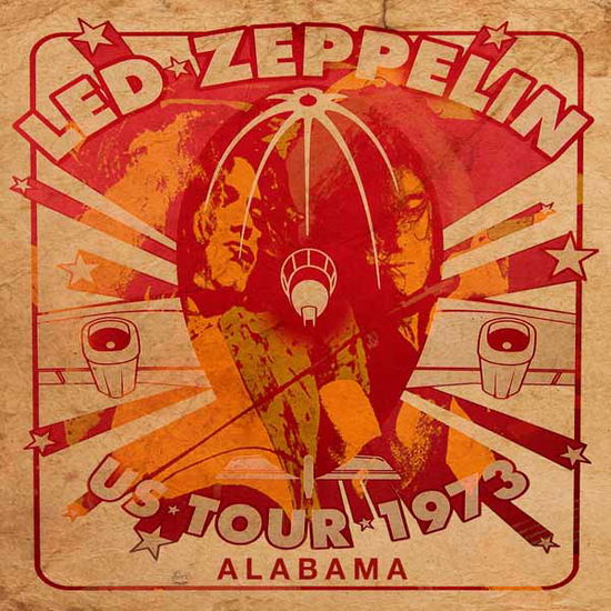 Cover for Led Zeppelin · Live in Alabama 1973 (CD) (2024)