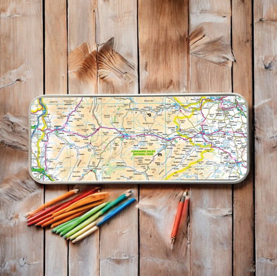 Cover for OS Map Metal Pencil Tin - Yorkshire Dales National Park (MERCH) (2025)
