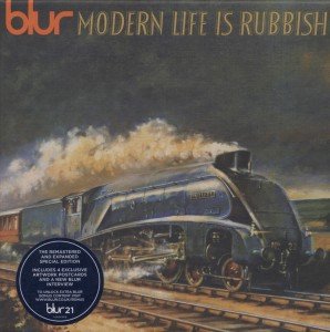 Cover for Blur · Modern Life is Rubbish (CD) [Remastered edition] (2012)