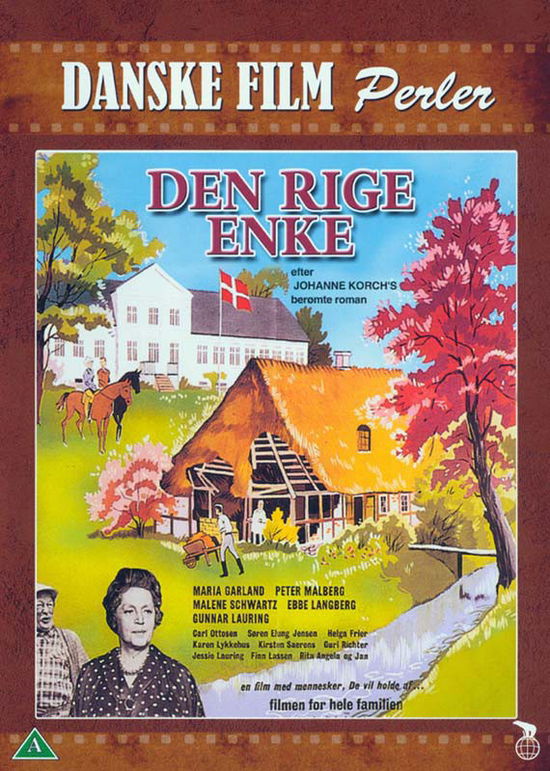 Cover for Den Rige Enke (DVD) (2015)