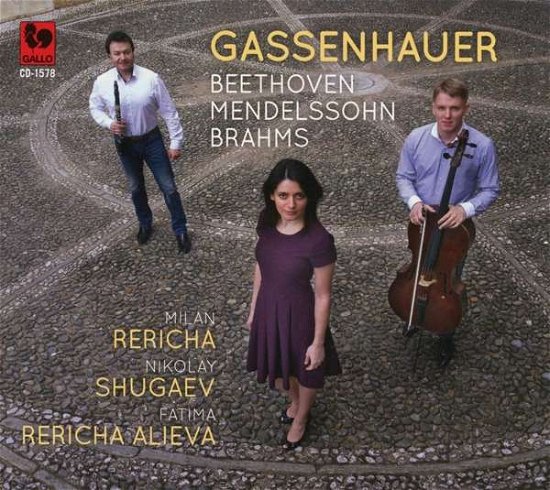 Cover for Rericha, Milan &amp; Nikolay Shugaev &amp; Fatima Rericha Alieva · Gassenhauer: Beethoven-Mendessohn-Brahms (CD) (2020)