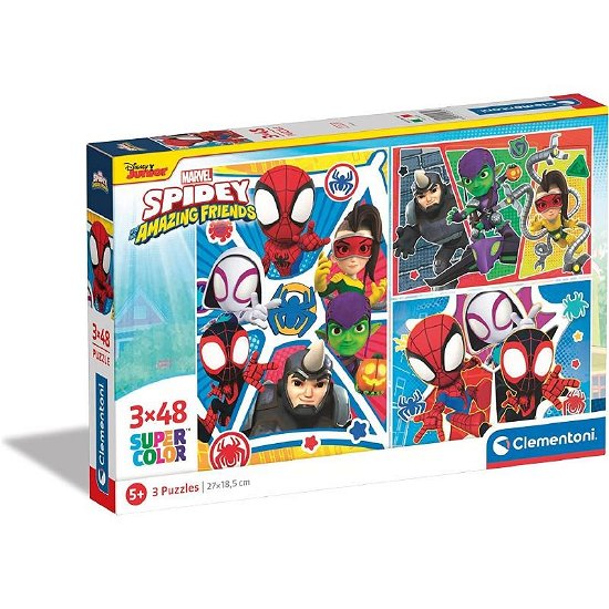 Cover for Clementoni · Clementoni Puzzel - Spidey 3x48st. (Toys) (2023)