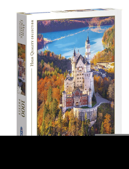 Cover for Puzzle 1000 Pz · Puslespil HQC Neuschwanstein Slot, 1000 brikker (Jigsaw Puzzle) (2023)