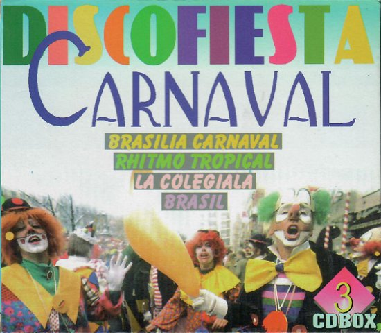 Cover for Discofiesta Carnaval / Various · Discofiesta Carnaval Cofanetto (CD) (2022)