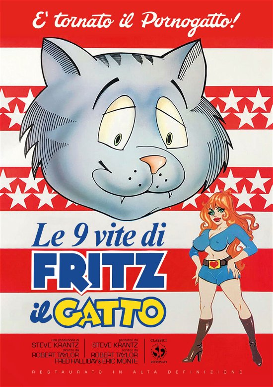 9 Vite Di Fritz Il Gatto (Le) - Robert Taylor - Film -  - 8056351624824 - 9. november 2022