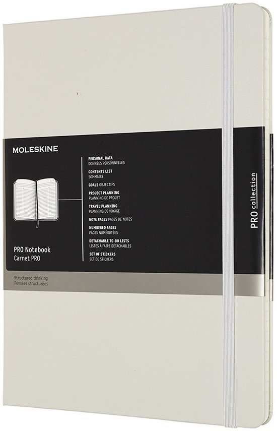 Cover for Moleskine · Moleskine Professionelles Notizbuch XL, (Buch) (2018)