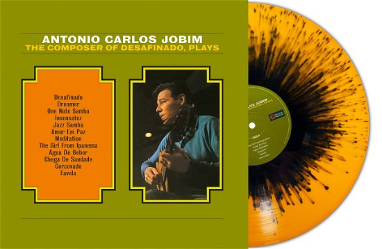 Cover for Antonio Carlos Jobim · The Composer Of Desafinado (Orange / Black Splatter Vinyl) (LP) (2023)