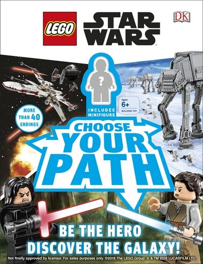 Cover for Dk · LEGO Star Wars Choose Your Path: Includes U-3PO Droid Minifigure (Hardcover Book) (2018)