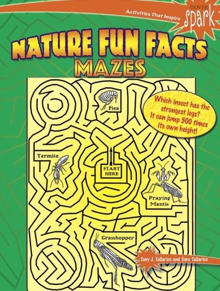 Cover for Tony Tallarico · Spark Nature Fun Facts Mazes (Pocketbok) (2017)
