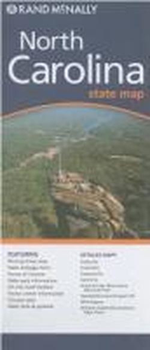 Cover for Rand Mcnally · Rand Mcnally Folded Map: North Carolina (Rand Mcnally State Maps) (Landkarten) [Map edition] (2010)