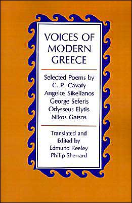 Cover for Edmund Keeley · Voices of Modern Greece: Selected Poems by C.P. Cavafy, Angelos Sikelianos, George Seferis, Odysseus Elytis, Nikos Gatsos (Paperback Book) (1982)