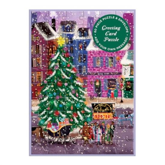 Cover for Galison · Joy Laforme Christmas Square Greeting Card Puzzle (GAME) (2024)