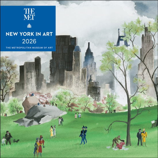 Cover for The Metropolitan Museum Of Art · New York in Art 2026 Mini Wall Calendar (Calendar) (2025)