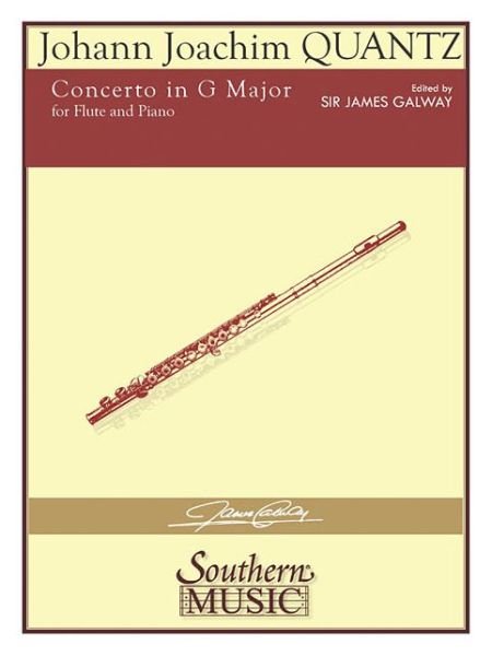 Cover for James Galway · Concerto in G Major for Flute and Piano (Pocketbok) (2017)