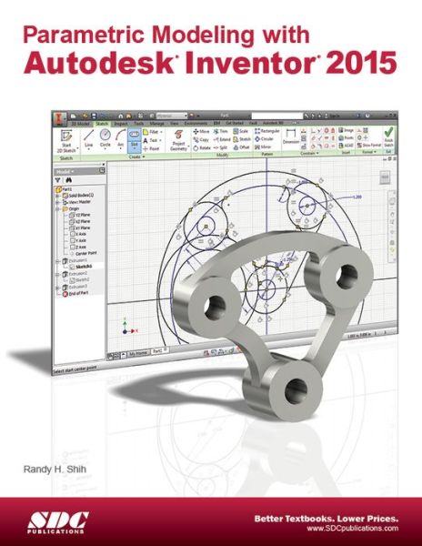 Cover for Randy H. Shih · Parametric Modeling with Autodesk Inventor 2015 (Paperback Book) (2014)