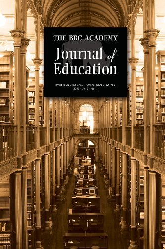 Cover for Brc · The Brc Academy Journal of Education: Volume 3, Number 1 (Paperback Bog) (2013)
