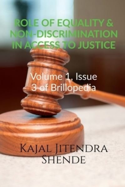 Cover for Kajal Jitendra · Role of Equality &amp; Non-Discrimination in Access to Justice (Book) (2021)