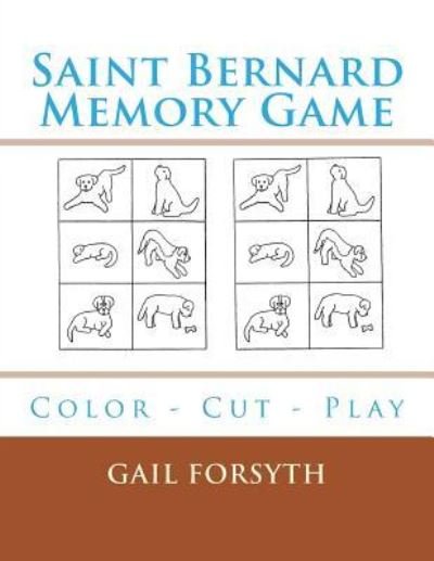 Cover for Gail Forsyth · Saint Bernard Memory Game (Paperback Bog) (2018)