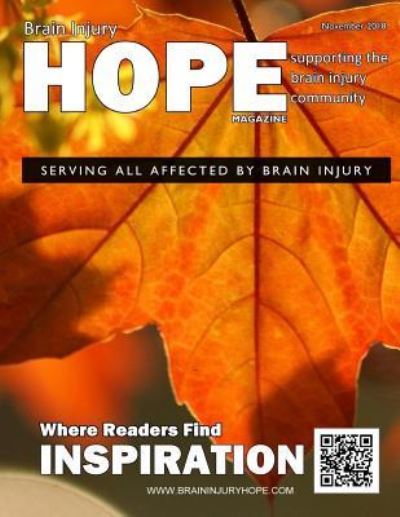 Cover for Sarah Grant · Brain Injury Hope Magazine - November 2018 (Paperback Book) (2018)