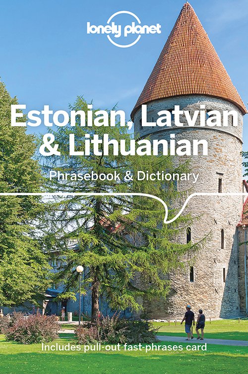 Cover for Lonely Planet · Lonely Planet Estonian, Latvian &amp; Lithuanian Phrasebook &amp; Dictionary - Phrasebook (Taschenbuch) (2020)