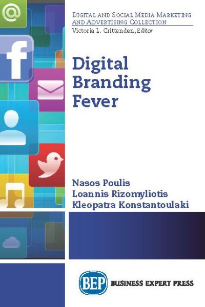 Cover for Athanasios Poulis · Digital Branding Fever (Pocketbok) (2017)