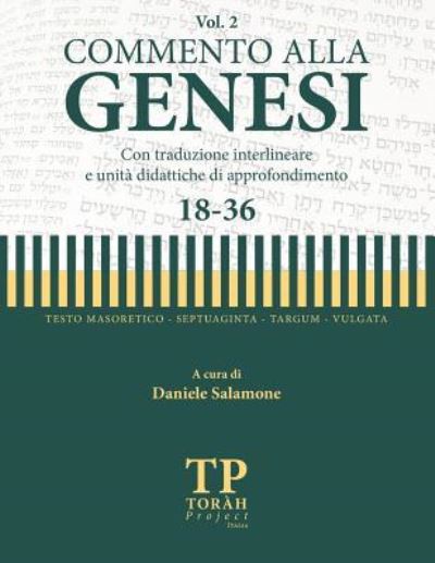 Cover for Daniele Salamone · Commento alla Genesi - Vol 2 (18-36) (Paperback Book) (2018)