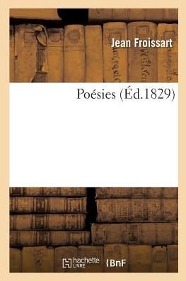 Cover for Jean Froissart · Poesies (Paperback Bog) (2017)