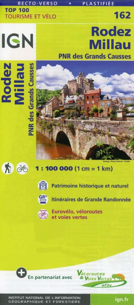 Cover for Ign · Rodez / Millau / PNR des Grands Causses (Landkart) (2018)