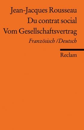 Cover for J.J. Rousseau · Vom Gesellschaftsvertrag (Buch)
