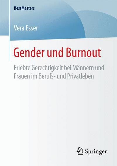 Cover for Esser · Gender und Burnout (Buch) (2016)