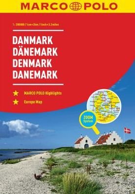 Cover for Mair-Dumont · Marco Polo: Marco Polo Danmark Denmark Atlas (Spiral Book) (2019)