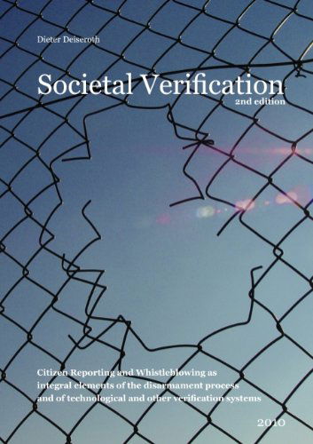 Cover for Dieter Deiseroth · Societal Verification (Paperback Book) (2010)
